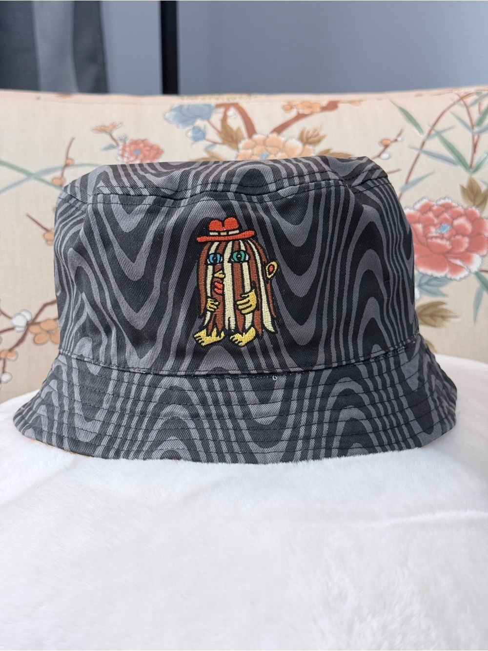 Killer Acid Psychedelic Custom Patch Bucket Hat
